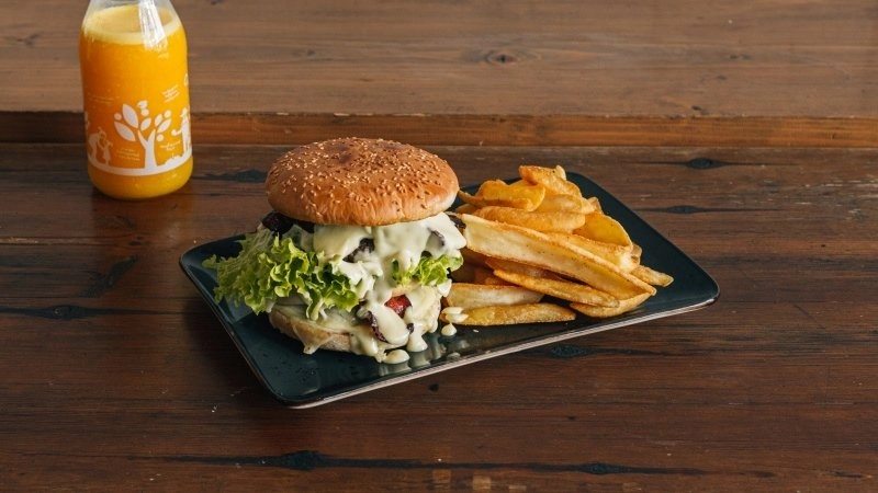 Burger κοτόπουλο